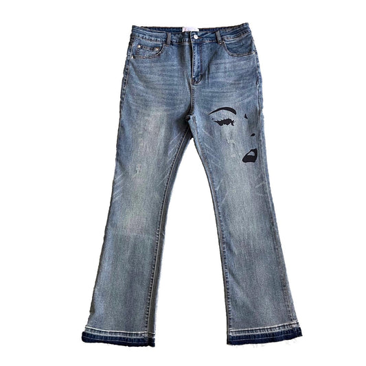 SS/22 BROKE FLARED JEANS